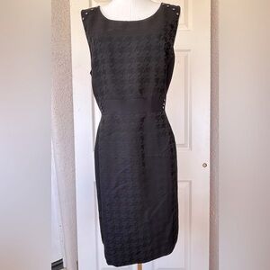 Tahari Women’s Sheath Dress Tone‎ on Tone Houndstooth 14